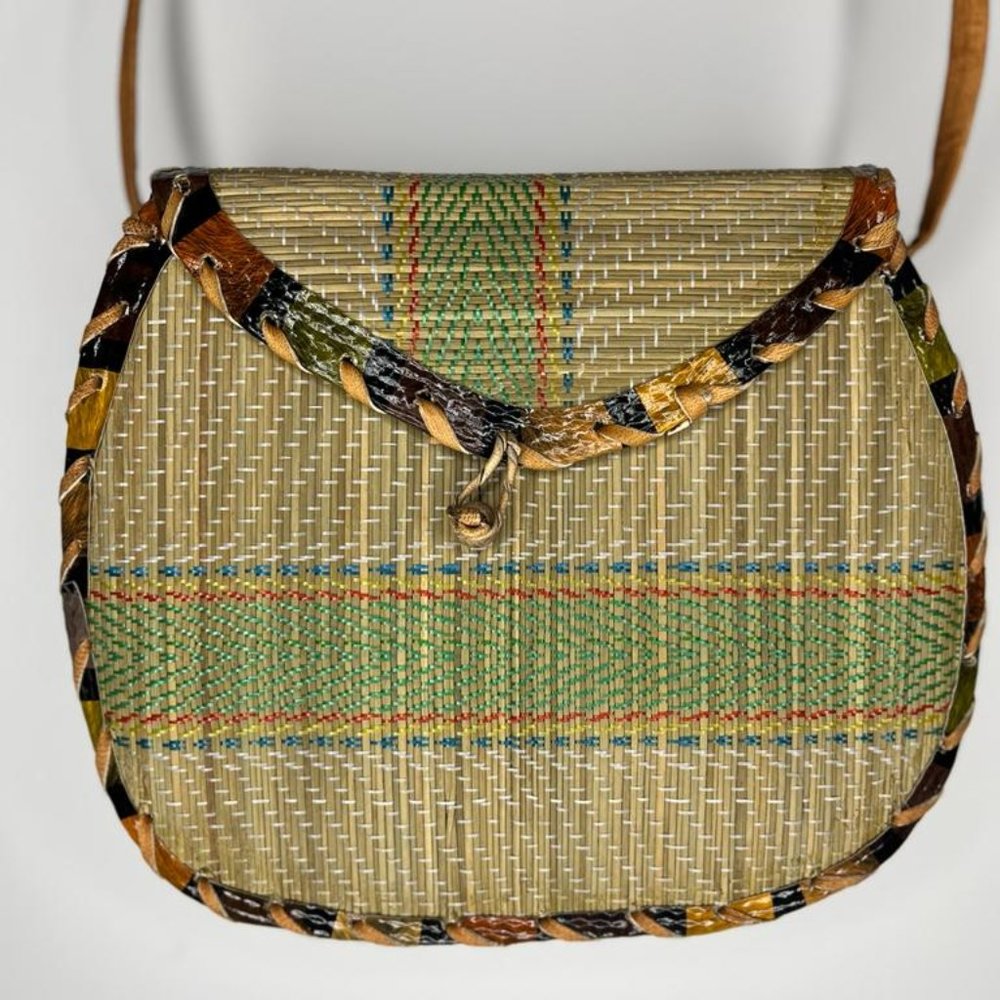 Handcrafted African Dress Handbag - Med Size